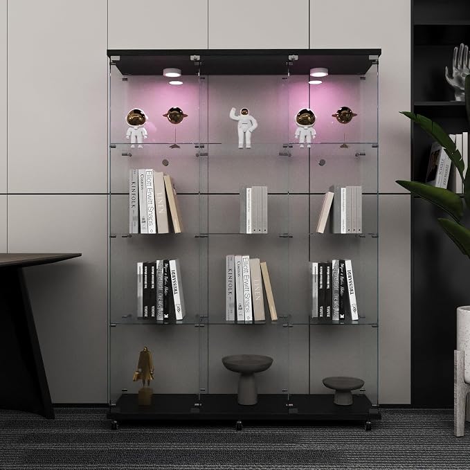 Beauty4U Glass Display Cabinet - Image 8