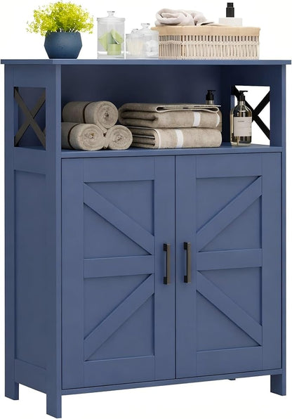 Homhedy Farmhouse Bathroom Storage Cabinet - Image 4