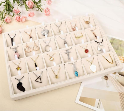 24 Grids Stackable Jewelry Tray Organizer - Image 3