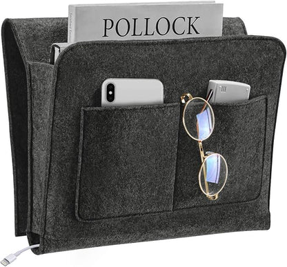 YOUDENOVA Bedside Caddy, Bedside Organizer by YOUDENOVA