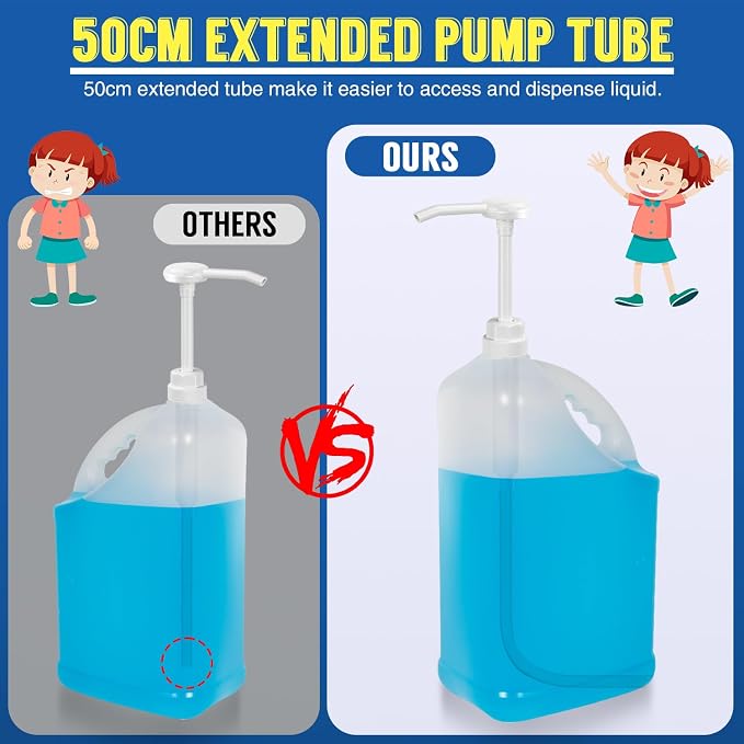 2 Pack 5 Gallon Pump Dispenser 38-400 1 oz Dispenser Pump - Image 6
