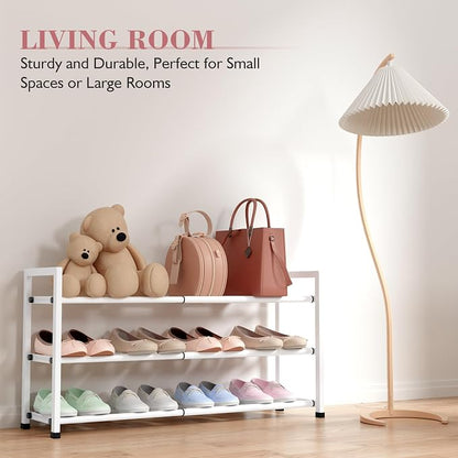 Bumusty 3-Tier Expandable Shoe Rack - Image 6