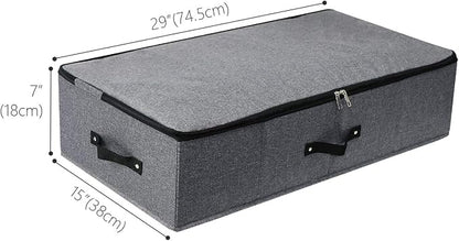 Omygarden 2PCS Foldable Under Bed Storage Box - Image 2