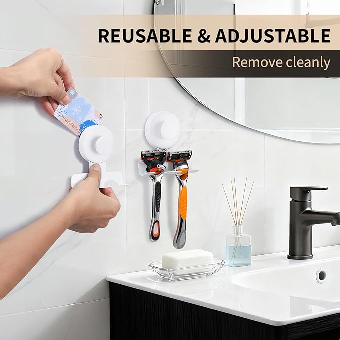 Suction Cup Razor and Shaver Holder - Image 3