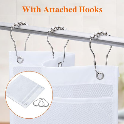 Lifewit Cruise Essentials Shower Caddy Must-Have, 7 Pockets Hanging Bathroom - Image 4