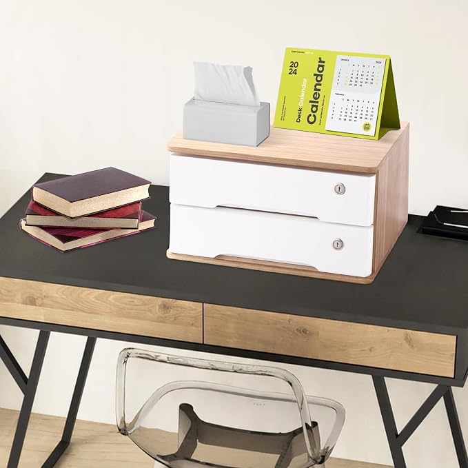 2-Tier Desktop Storage Box - Image 4
