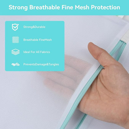 OTraki Mesh Laundry Bag for Delicates 20x24 inch Mesh Wash Bag for Washing - Image 5