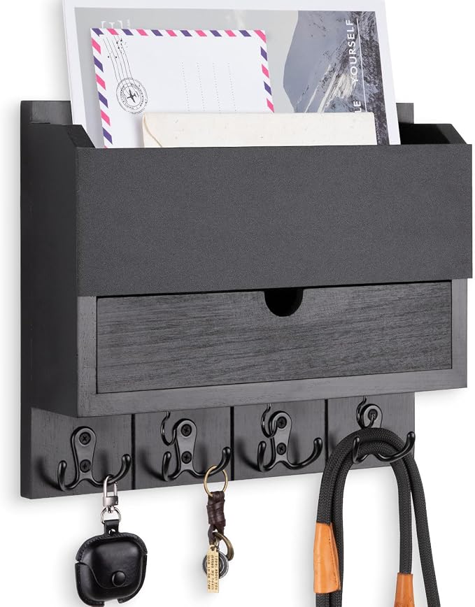 Mail and Key Holder Wall Mount by Lucundm