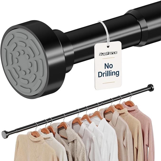 Supforce No Drilling Closet Rods by Supforce