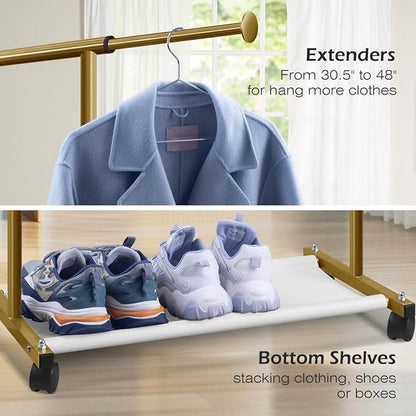 MISSLO Short Clothing Racks for Hanging Clothes - Image 5