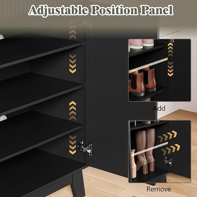 Shoe Cabinet Storage for Entryway - Image 4
