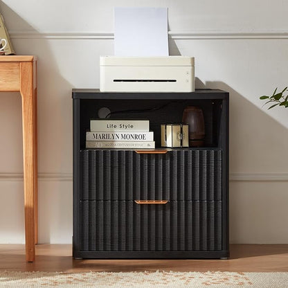 LEYAOYAO Fluted Nightstand - Image 8