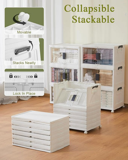 OlarHike 48QT Stackable Storage Bins - Image 2