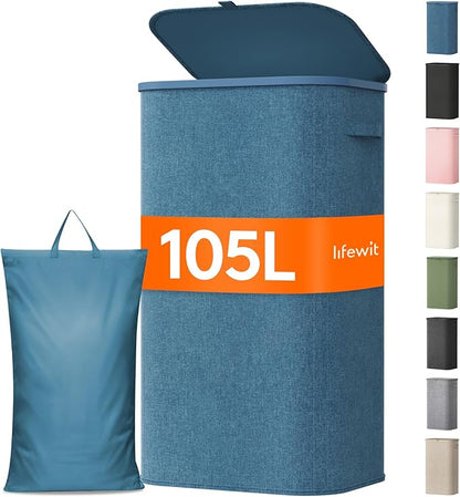 Lifewit 105L Large Laundry Basket by Lifewit