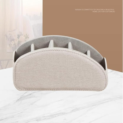 Remote Control Holder Leather 5 Rooms Desk Organizer and Decorations - Image 5