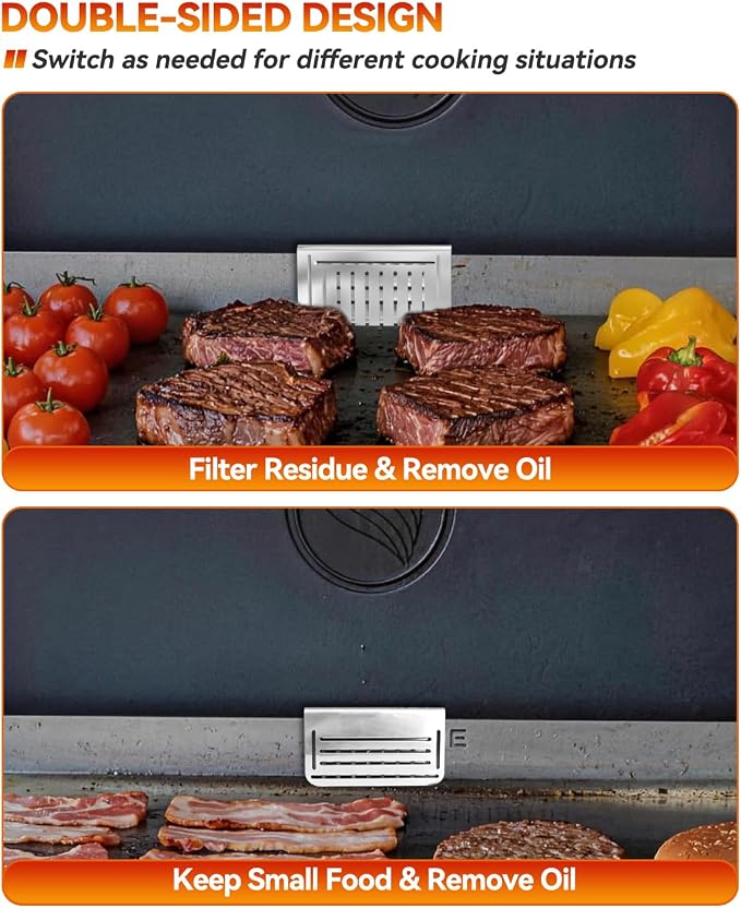 Griddle Accessories Set for Blackstone 17 22 28 36 Inch – 12 Aluminum Grease - Image 3