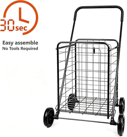 Grocery Utility Shopping Cart - Image 5