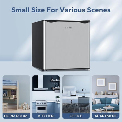 BANGSON Small Refrigerator, 1.6 Cu.Ft Mini Fridge - Image 6