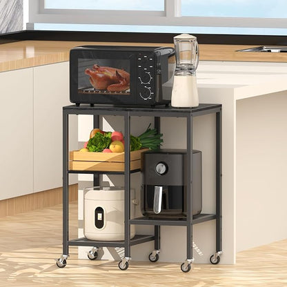 Kitchen Microwave Cart, Microwave Stand - Image 4