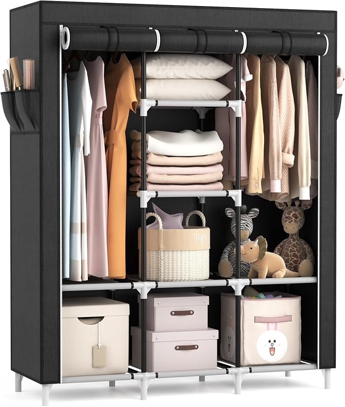 VTRIN Portable Closet, Large Capacity Portable Wardrobe by VTRIN