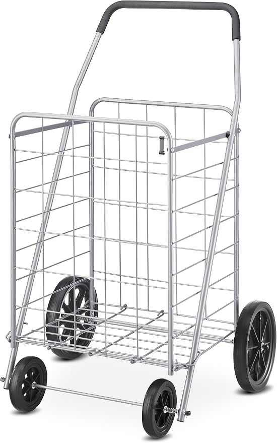 Whitmor Deluxe Utility Foldable Shopping Cart by Whitmor