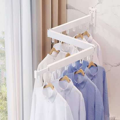 Clothes Drying Rack, Laundry Drying Rack, Clothes Rack Wall Mount, Wall Mounted - Image 3