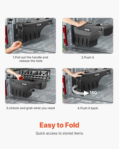 VEVOR Truck Bed Storage Box, Compatible - Image 4