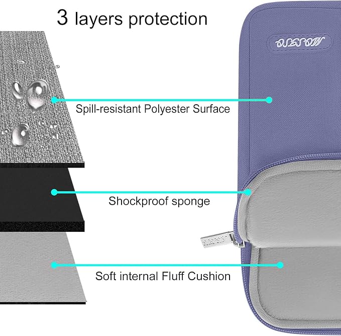 MOSISO Laptop Case 16 inch, 15-15.6 inch Laptop Sleeve Compatible - Image 4