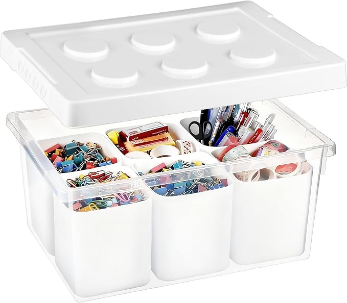 loobuu Plastic Storage Bins by Loobuu