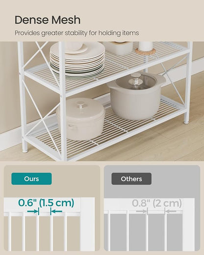 SONGMICS 5-Tier Metal Storage Rack, Shelving Unit - Image 6