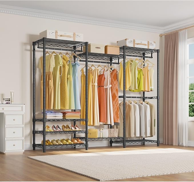 VIPEK V5 Heavy Duty Clothes Rack, Portable Closet Wardrobe - Image 2