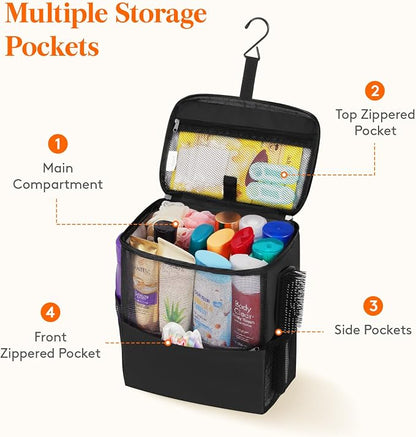 Lifewit Shower Bag Mesh Shower Caddy Portable College Dorm Room Essentials Tote - Image 4