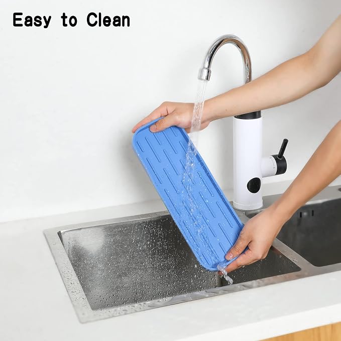 Silicone Kitchen Sink Organizer Tray - Image 7