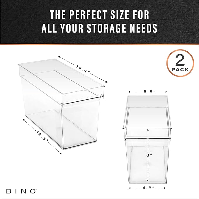 BINO | Plastic Storage Bins, Medium - Image 3