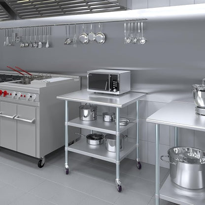 AmGood Stainless Steel Work Table - Image 5