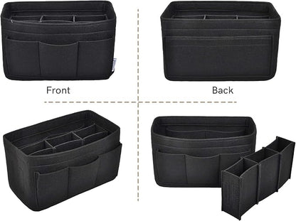 Vercord Felt Purse Organizer Handbag Insert Liner Shaper Bag in Bags - Image 2