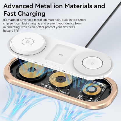 3 in 1 Fast Wireless Charger Stand - Image 7