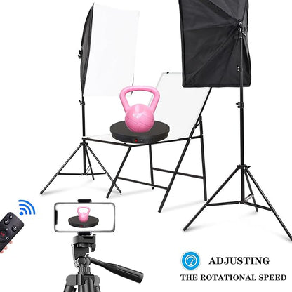 JAYEGT Motorized Rotating Display Stand, 360 Degree Electric Rotating - Image 6