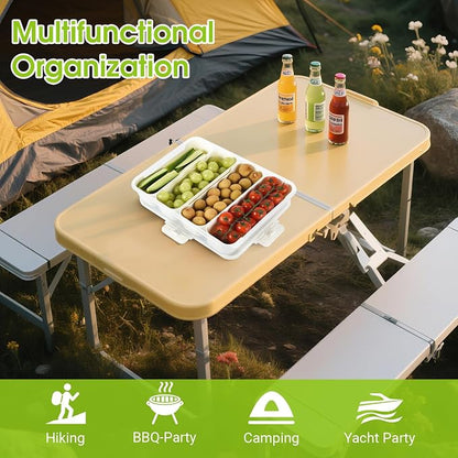 Snackle Box Container, Divided Serving Tray - Image 7