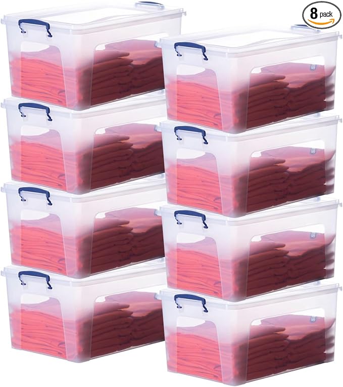 Superio Clear Storage Bins by Superio