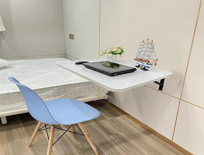 31 "x22.8 Wall Mounted Folding Table by DAZIMOU