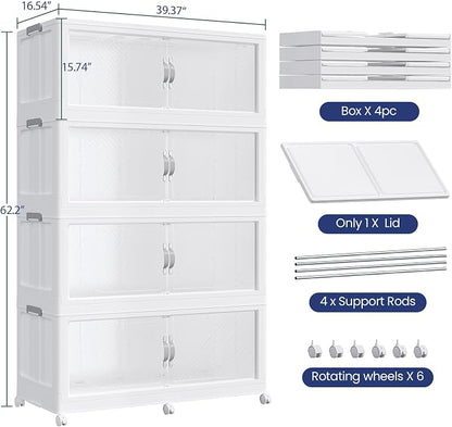 1280QT Extra Large Stackable Storage Bins - Image 2
