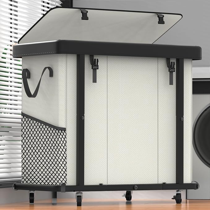 230L Large Fashion Laundry Basket by Unlockyourhomestoragelife