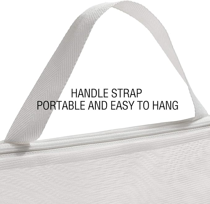 Tenrai Laundry Bag Mesh Wash Bag，Use YKK Zipper，Tote Bag Bathroom Hanging - Image 7