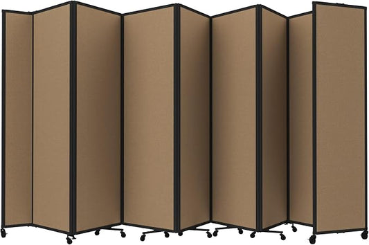 Versare Room Divider 360 Portable Wall Partition | Folding Panels | Large by VERSARE
