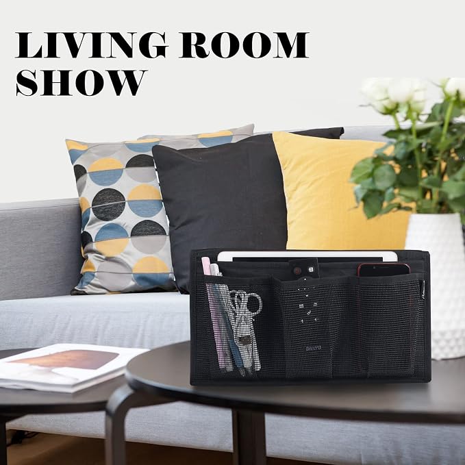 Gloppie Bedside Caddy with Pockets - Image 5