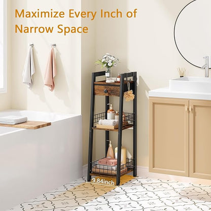 3-Tier Narrow Ladder Shelf - Image 4