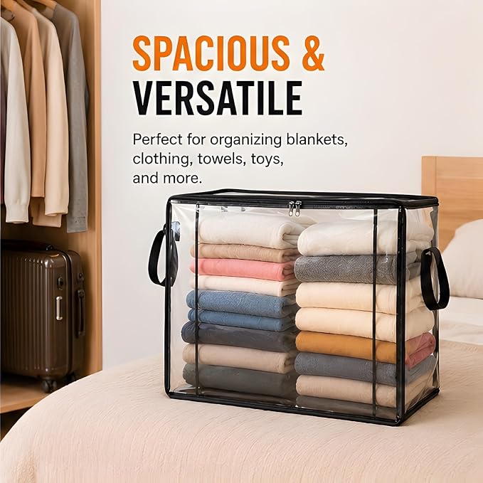 Extra Large Clear Pvc Storage Bags - Image 2