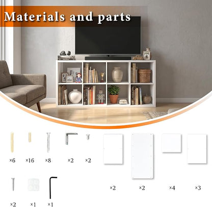 WannabeMyself【2026 Wooden Thick Frame】 8 Cube Storage Organizer - Image 8