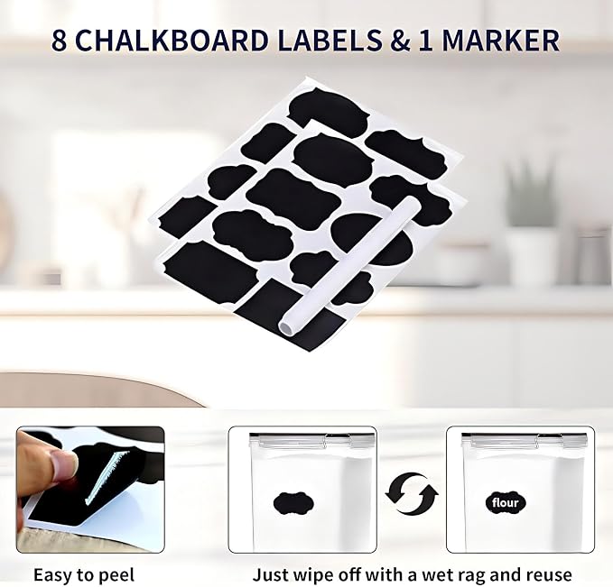 4 Pack Airtight Food Storage Containers - Image 5